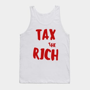 Tax the rich Tank Top